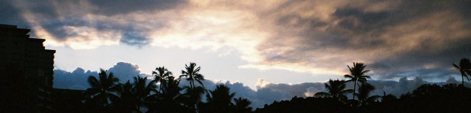 リラックス・サンライズ風景 ハワイ